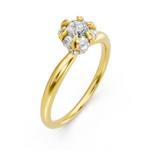 Nhẫn Cầu Hôn 14K Kim Cương Lab-grown Alden