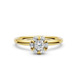 Nhẫn Cầu Hôn 14K Kim Cương Lab-grown Alden