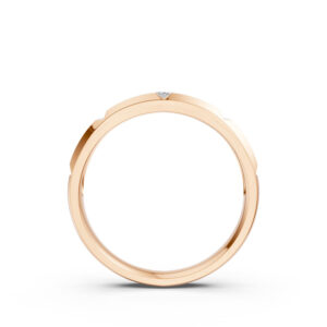 Nhẫn Cưới Nam 14K CZ Eternal Love