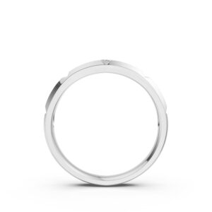 Nhẫn Cưới Nam 14K CZ Eternal Love