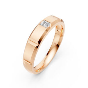 Nhẫn Cưới Nam 14K CZ Eternal Love