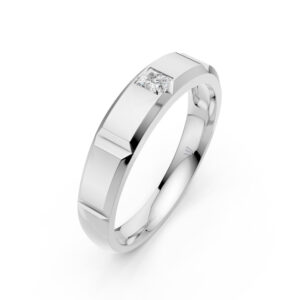 Nhẫn Cưới Nam 14K CZ Eternal Love