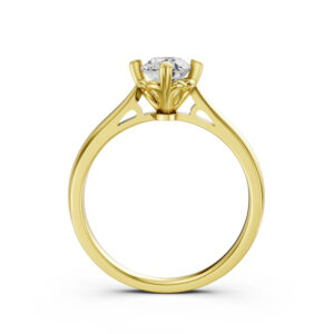 Nhẫn Cầu Hôn 14K CZ Gracelynn