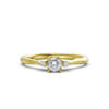 Nhẫn Cầu Hôn 14K Kim Cương Destined Love