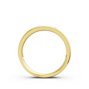 Nhẫn Cưới Nam 14K CZ Shooting Star