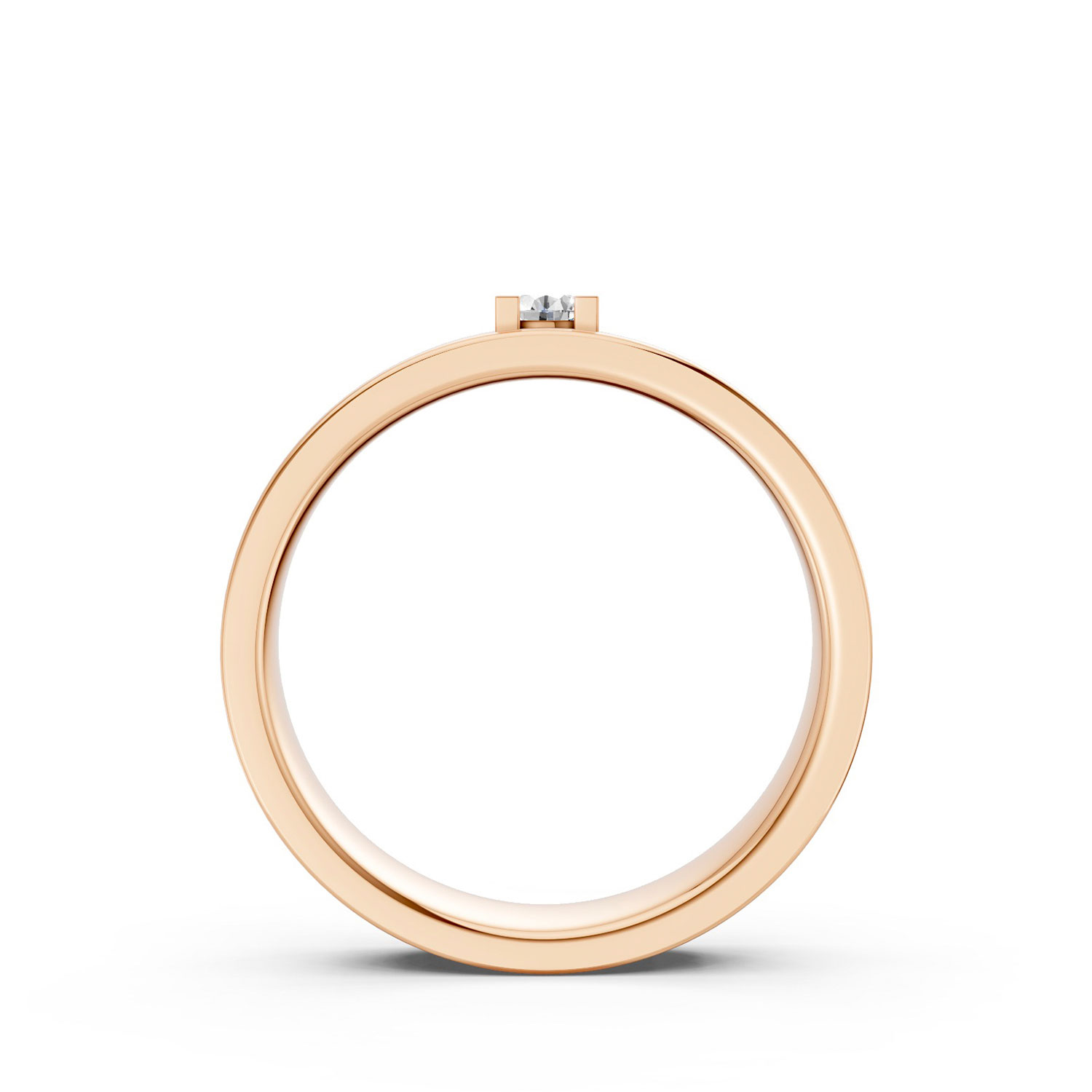 Nhẫn Cưới Nữ 14K Kim Cương Only You Nhẫn Cưới Nữ 14K Kim Cương Only You