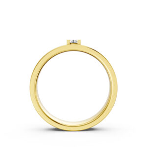 Nhẫn Cưới Nữ 14K Kim Cương Only You