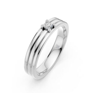 Nhẫn Cưới Nữ 14K Kim Cương Only You