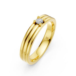 Nhẫn Cưới Nữ 14K Kim Cương Only You