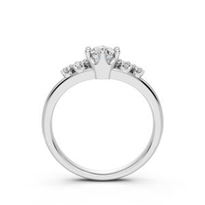 Nhẫn Cầu Hôn 14K CZ Doris
