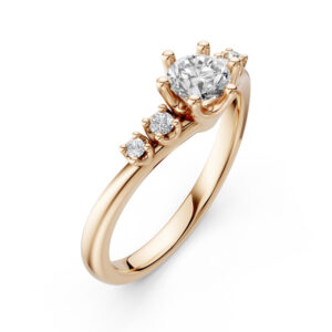 Nhẫn Cầu Hôn 14K CZ Doris