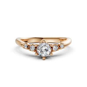 Nhẫn Cầu Hôn 14K CZ Doris