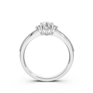 Nhẫn Cầu Hôn 14K CZ Fanny