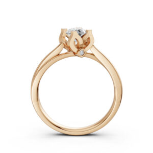 Nhẫn Cầu Hôn 14K Kim Cương Lab-grown Hertha