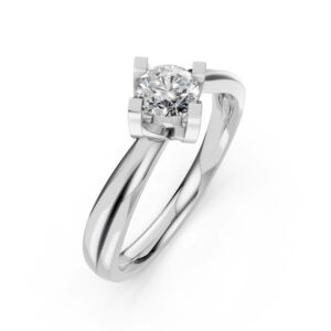 Nhẫn Cầu Hôn 14K Kim Cương Lab-grown Hertha