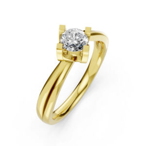 Nhẫn Cầu Hôn 14K Kim Cương Lab-grown Hertha