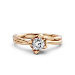 Nhẫn Cầu Hôn 14K Kim Cương Lab-grown Hertha