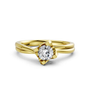 Nhẫn Cầu Hôn 14K Kim Cương Lab-grown Hertha