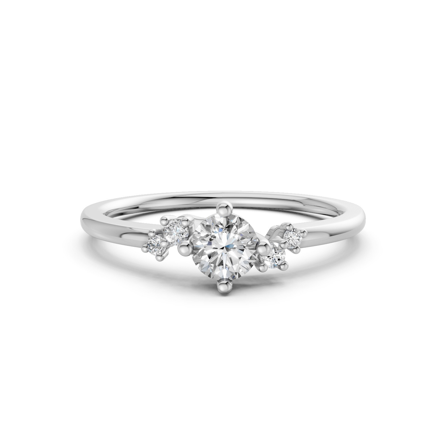 Nhẫn Cầu Hôn 10K CZ Gloria