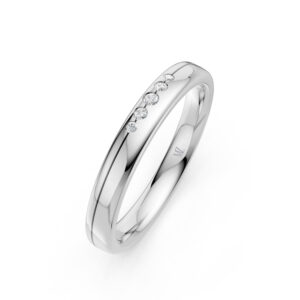 Nhẫn Cưới Nữ 14K Kim Cương Eternal Bond
