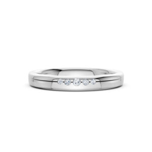 Nhẫn Cưới Nữ 14K Kim Cương Eternal Bond