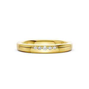 Nhẫn Cưới Nữ 14K Kim Cương Eternal Bond