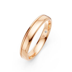 Nhẫn Cưới Nam 14K Kim Cương Eternal Bond