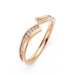 Nhẫn Cưới Nữ 14K CZ Marry Me