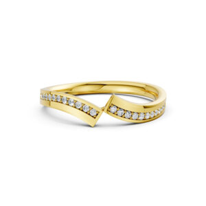 Nhẫn Cưới Nữ 14K CZ Marry Me