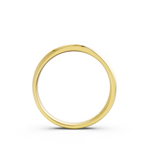 Nhẫn Cưới Nam 14K CZ Empire