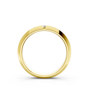 Nhẫn Cưới Nữ 14K CZ Peony