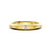 Nhẫn Cưới Nữ 14K CZ Peony