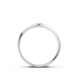 Nhẫn Cưới Nữ 10K CZ Sweet Dream - Slim Design(Solid Band)
