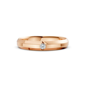 Nhẫn Cưới Nữ 10K CZ Sweet Dream - Slim Design(Solid Band)