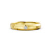 Nhẫn Cưới Nữ 10K CZ Sweet Dream - Slim Design(Solid Band)