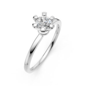 Nhẫn Cầu Hôn 10K CZ Anastacia