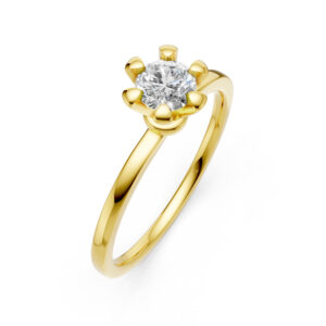 Nhẫn Cầu Hôn 10K CZ Anastacia