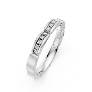 Nhẫn Cưới Nữ 14K CZ Snowdrop