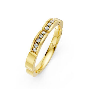 Nhẫn Cưới Nữ 14K CZ Snowdrop