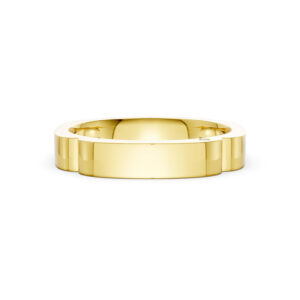 Nhẫn Cưới Nam 14K CZ Snowdrop