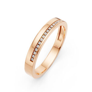Nhẫn Cưới Nữ 14K CZ Les Fleur