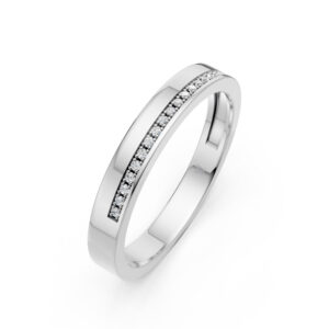 Nhẫn Cưới Nữ 14K CZ Les Fleur