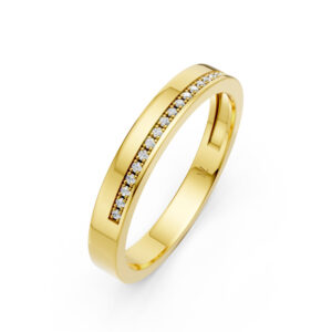 Nhẫn Cưới Nữ 14K CZ Les Fleur