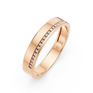 Nhẫn Cưới Nam 10K CZ Les Fleur