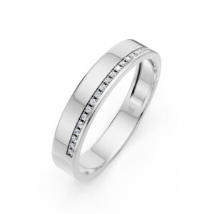 Nhẫn Cưới Nam 10K CZ Les Fleur