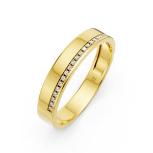 Nhẫn Cưới Nam 10K CZ Les Fleur