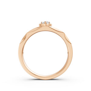 Nhẫn Cưới Nữ 14K CZ First Kiss