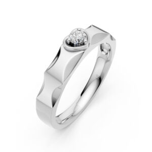 Nhẫn Cưới Nữ 14K CZ First Kiss