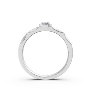 Nhẫn Cưới Nam 14K CZ First Kiss