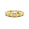 Nhẫn Cưới Nam 14K CZ First Kiss